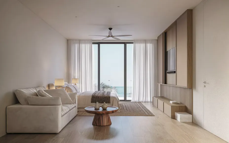 Master-bedroom from our Ocean Pearl project.